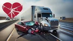 A data analysis indicates a 4% increase in the likelihood of fatal car accidents surrounding Valentine’s Day compared to an average day. A data analysis indicates a 4% increase in the likelihood of fatal car accidents surrounding Valentine’s Day compared to an average day.