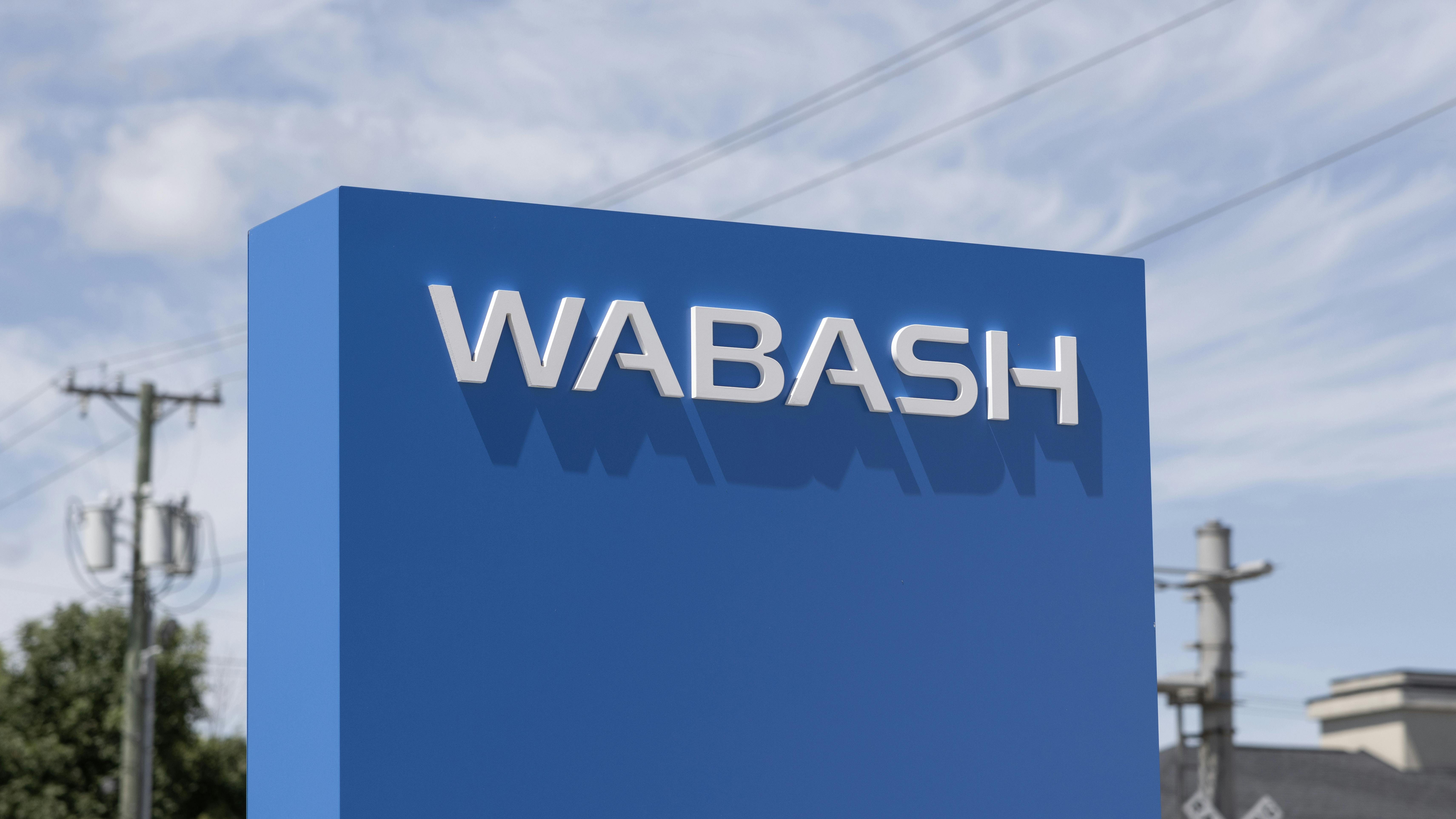 Wabash North Plant Sign
