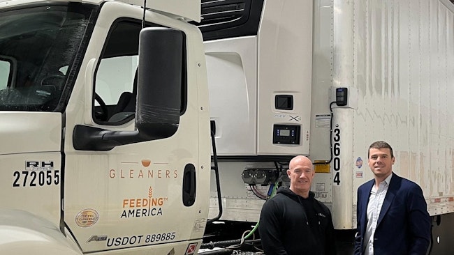 The X4 7500 is the second Carrier Transicold refrigeration unit Crosspoint Power & Refrigeration has provided to Gleaners Food Bank of Indiana. In 2023, the dealer donated an X4 7300 unit for a 35-ft. trailer.