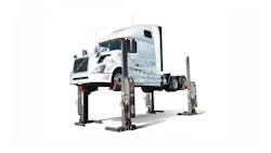 Capable of lifting various vehicles, these lifts have no external wires or cords and, when used at a full operating height, can provide a 69-in. clearance. Capable of lifting various vehicles, these lifts have no external wires or cords and, when used at a full operating height, can provide a 69-in. clearance.