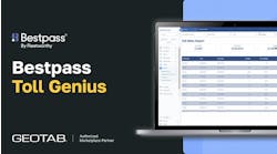 Unlock cost savings with Bestpass' new Toll Genius integration in Geotab: Streamline fleet efficiency and optimize toll management Unlock cost savings with Bestpass' new Toll Genius integration in Geotab: Streamline fleet efficiency and optimize toll management