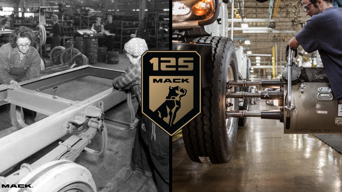 Mack Trucks is celebrating its 125th anniversary with a new highway truck it plans to unveil in April in Brooklyn, New York, where the company was founded.