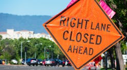 construction lane closure construction lane closure