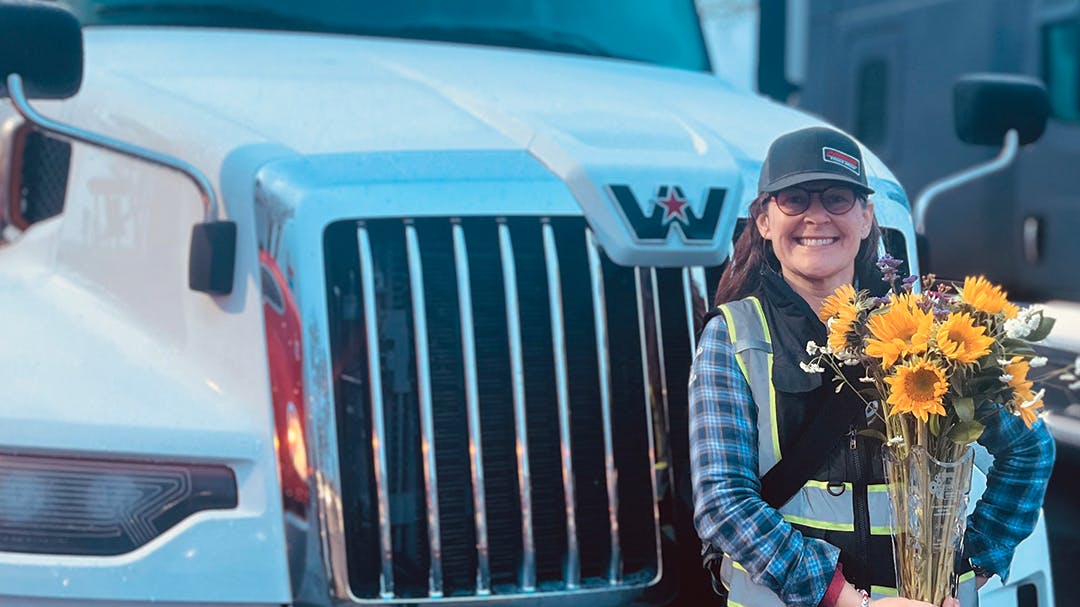 Britton is a professional driver for Premier Truck Group.