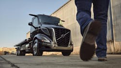 Volvo engineers redesigned the VNR to help drivers be more productive while driving to the next stop or when stopping to work. Volvo engineers redesigned the VNR to help drivers be more productive while driving to the next stop or when stopping to work.
