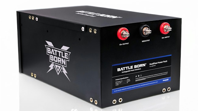 Introducing Dragonfly Energy's Battle Born Dualflow Power Pack: The ultimate lithium power solution for long haul trucking efficiency