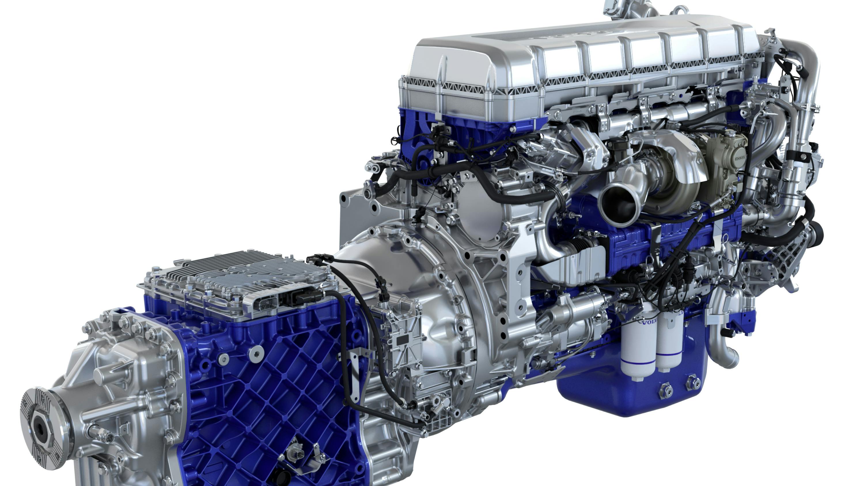 The Volvo D13 VGT powertrain is available for order in the new Volvo VNR and VNL models. Customers can choose from engine options offering 405, 425, 435, and 455 horsepower, with torque ratings ranging from 1450 to 1850 lb.-ft.