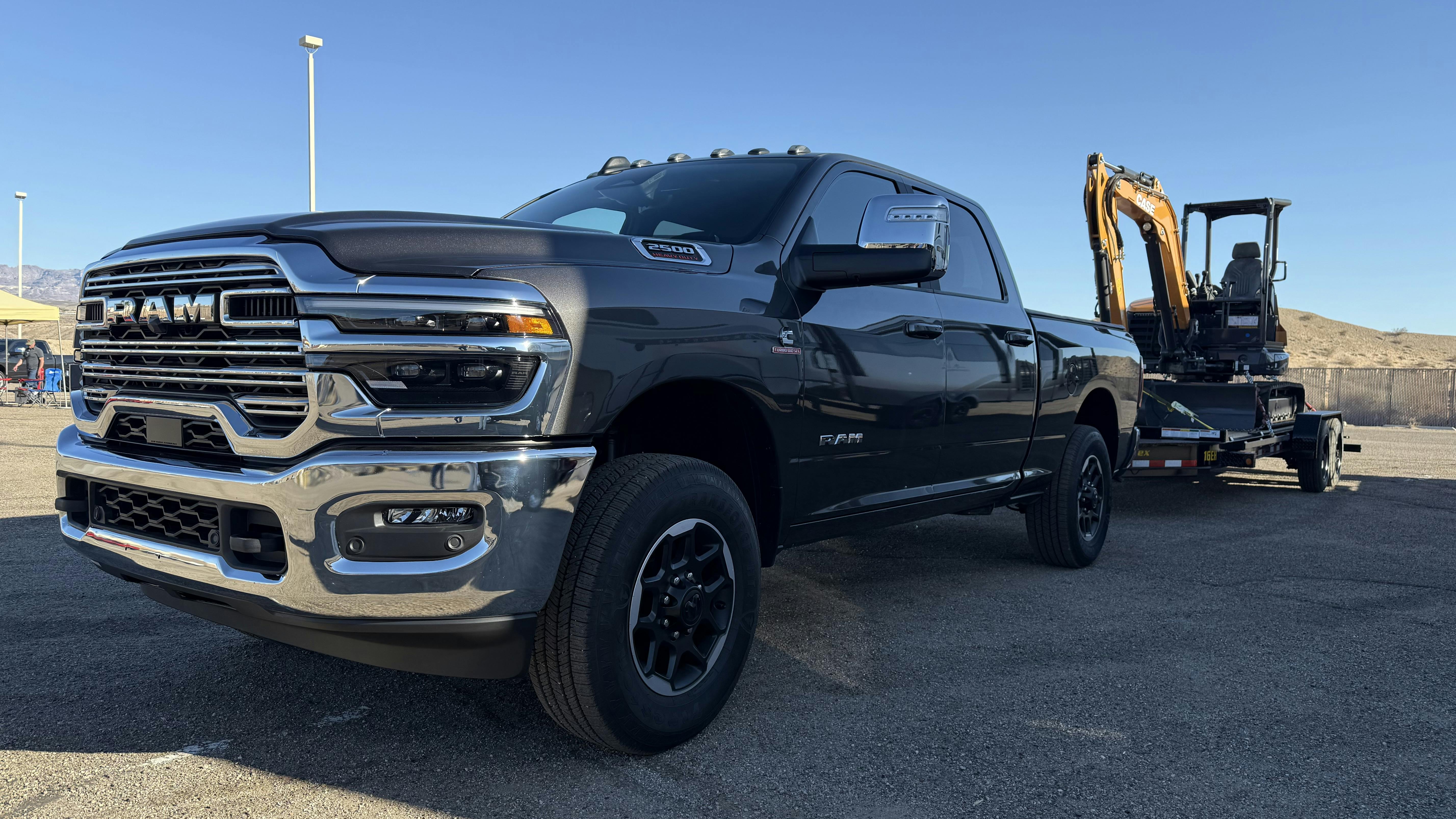 The trucks performed well, and what really highlighted the capability of the Ram HD lineup was that once you get the truck up to speed, you hardly remember you&rsquo;re towing heavy equipment. And even getting up to speed is something the Ram HD makes seem easy.