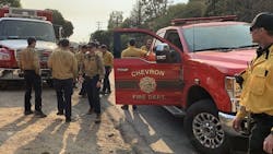 In the wake of the fires, Chevron announced a $1 million contribution to support relief efforts in California. In the wake of the fires, Chevron announced a $1 million contribution to support relief efforts in California.