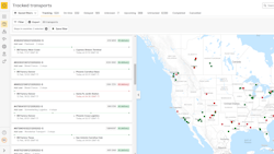 Transporeon Visibility offers real-time freight tracking via an at-a-glance, customizable user interface, and reliable ETA predictability to stay ahead of disruptions and proactively manage exceptions. Transporeon Visibility offers real-time freight tracking via an at-a-glance, customizable user interface, and reliable ETA predictability to stay ahead of disruptions and proactively manage exceptions.