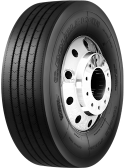 The durable casing construction of the FR610 tire resists fatigue and delivers a lower cost of ownership through multiple retreads. The durable casing construction of the FR610 tire resists fatigue and delivers a lower cost of ownership through multiple retreads.