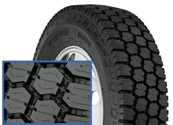 The M655 is an all-weather, on-/off-road tire with construction for local and regional operations. The M655 is an all-weather, on-/off-road tire with construction for local and regional operations.