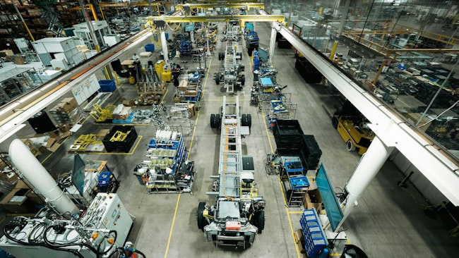 Harbinger launches production of American-made medium-duty electric vehicles, surpassing 100 units