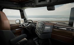 “Professional drivers inspired every aspect of the Pioneer’s interior design,” said Vince Lokers, specialist chief designer at Mack Trucks, who designed the interior of the Pioneer. “Professional drivers inspired every aspect of the Pioneer’s interior design,” said Vince Lokers, specialist chief designer at Mack Trucks, who designed the interior of the Pioneer.