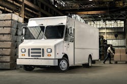 current Morgan Olson step van current Morgan Olson step van