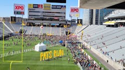 Nearly 30 XPO employees are scheduled to volunteer at and participate in the run. Nearly 30 XPO employees are scheduled to volunteer at and participate in the run.