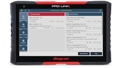 Snap-on Pro-Link+: Diagnostic system for Class 1-8 trucks with OEM support and repair guidance Snap-on Pro-Link+: Diagnostic system for Class 1-8 trucks with OEM support and repair guidance