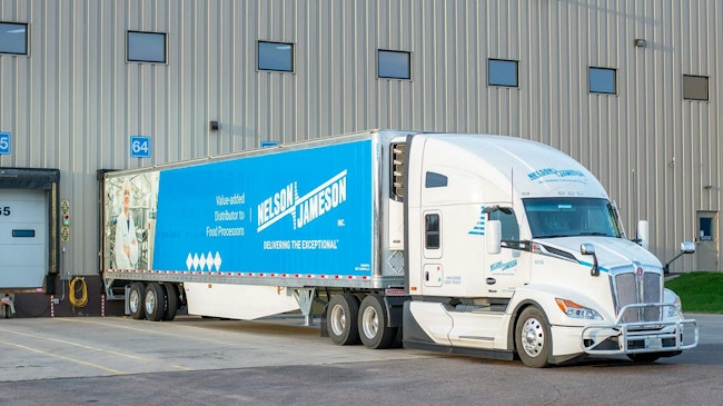 67f912aec489cfa723f5f595 Nelsonjamesontruckbackeduptodockdoorfacingbuilding