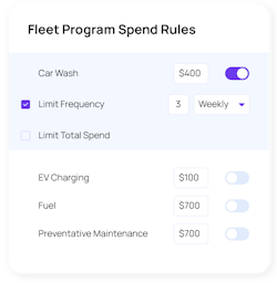 Rynse fleet program spend rules Rynse fleet program spend rules