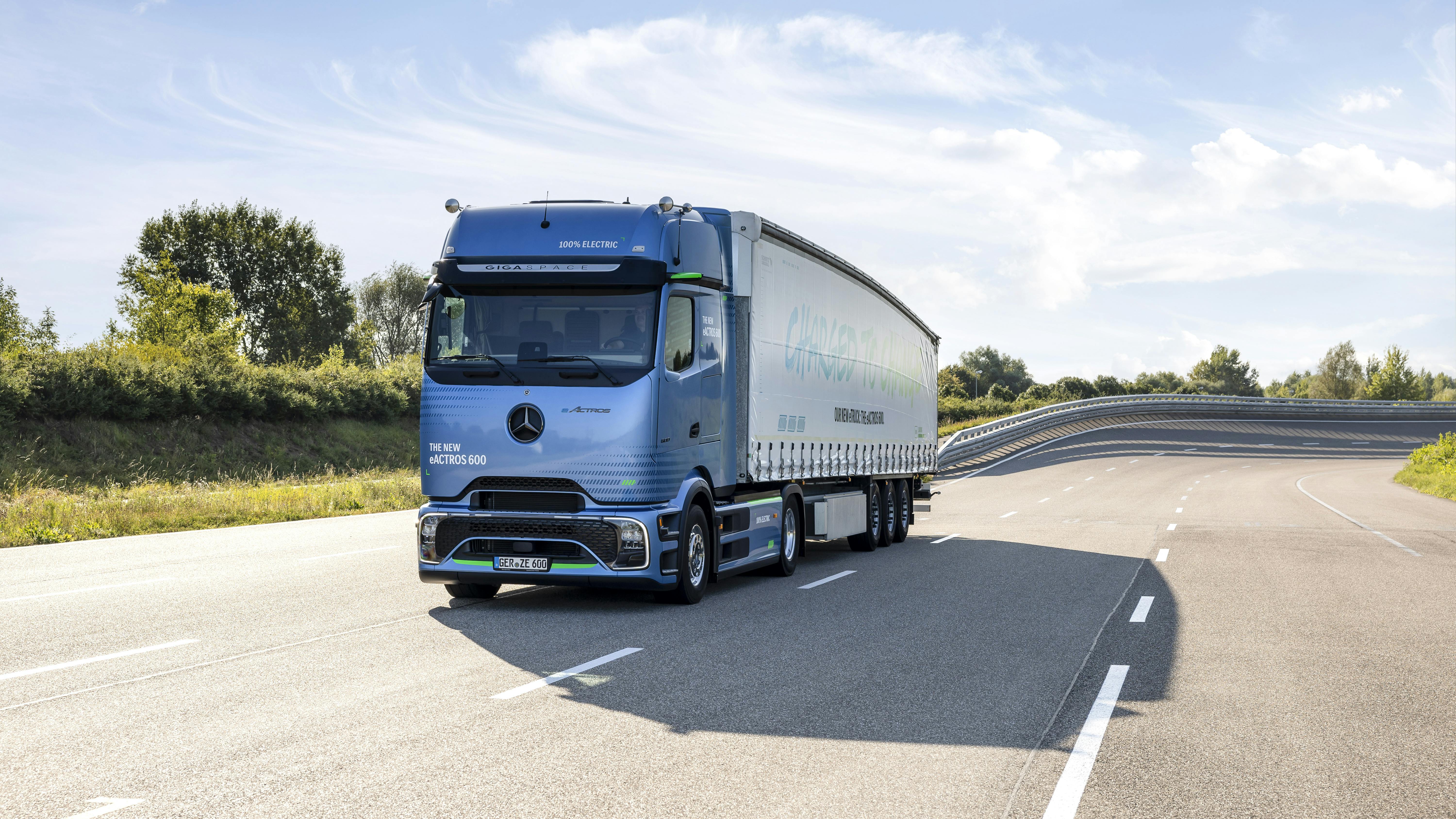 Mercedes-Benz Trucks unveils expanded battery-electric eActros 600 portfolio for heavy-duty haulage