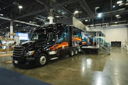 Attendees at Torc's Fort Worth ribbon-cutting were able to get up close and personal with a trade-show demonstration unit out back. Attendees at Torc's Fort Worth ribbon-cutting were able to get up close and personal with a trade-show demonstration unit out back.