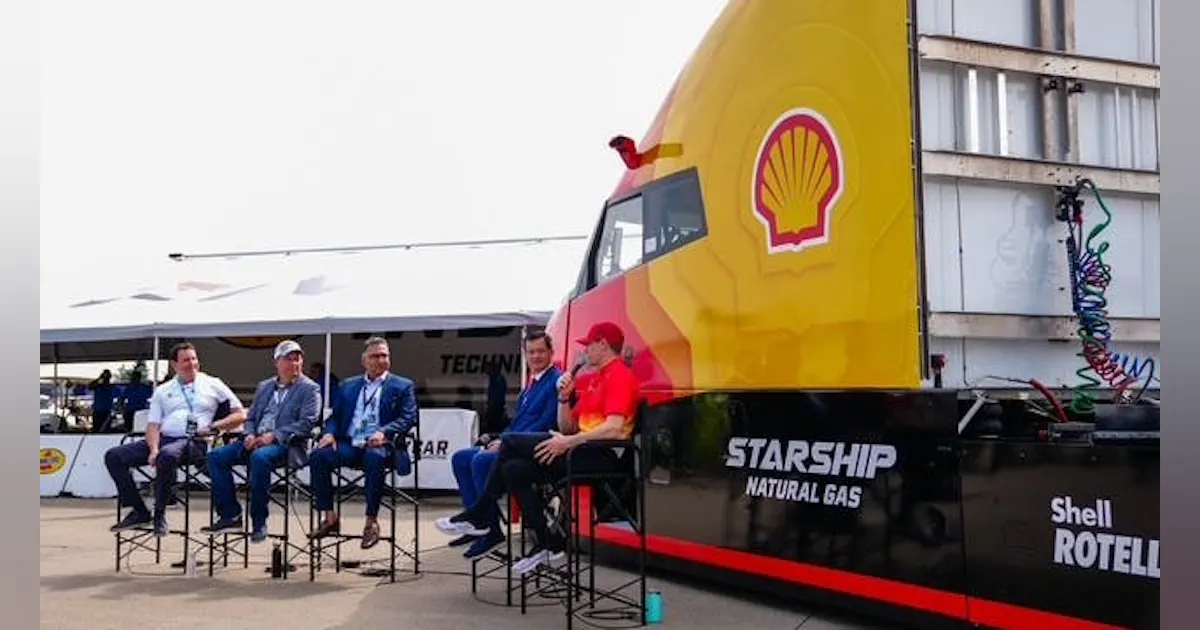 Indycar Shell The Shell Starship 3.0 will haul a trailer for the remainder of the ...