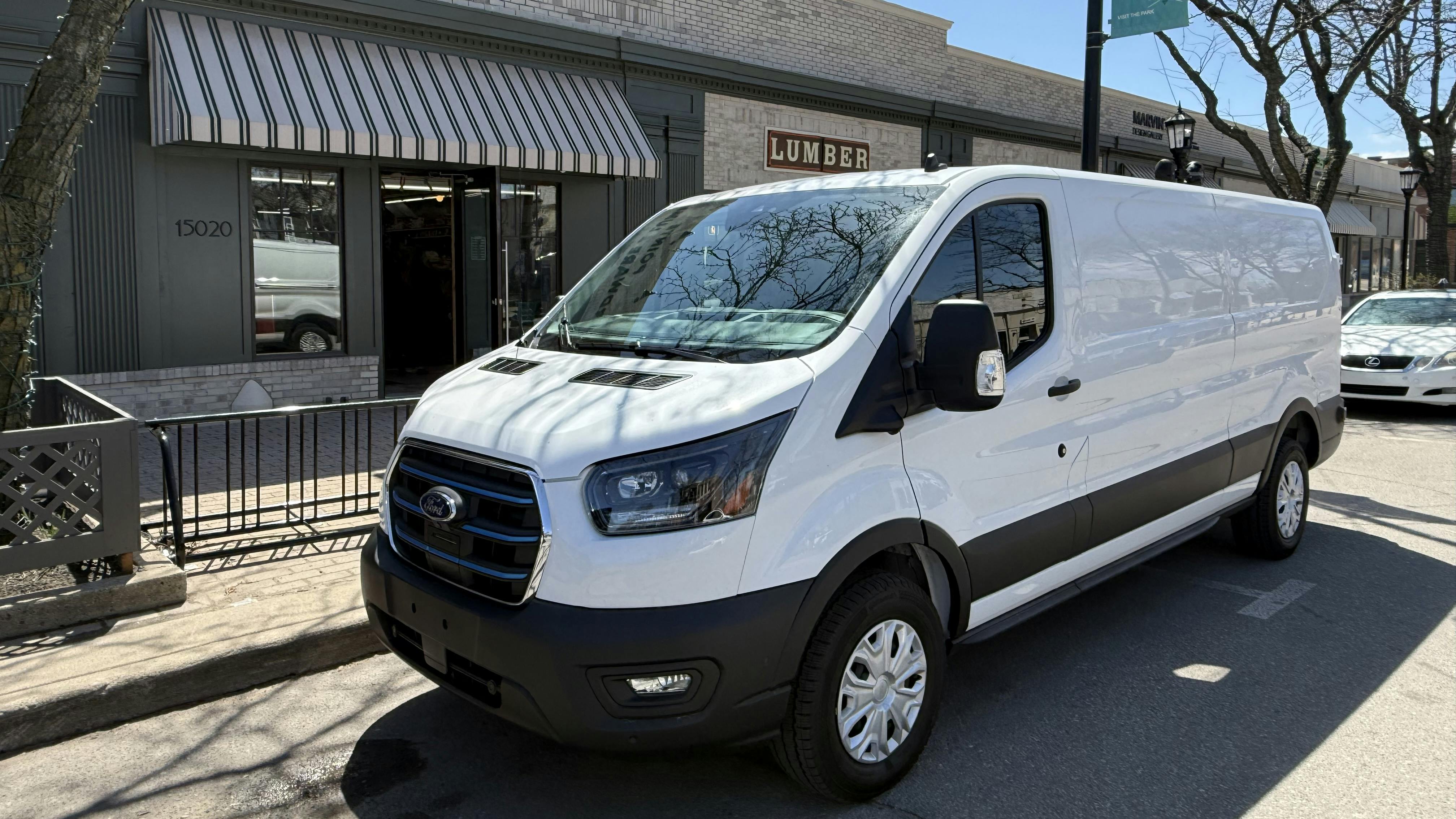 2025 Ford E-Transit front