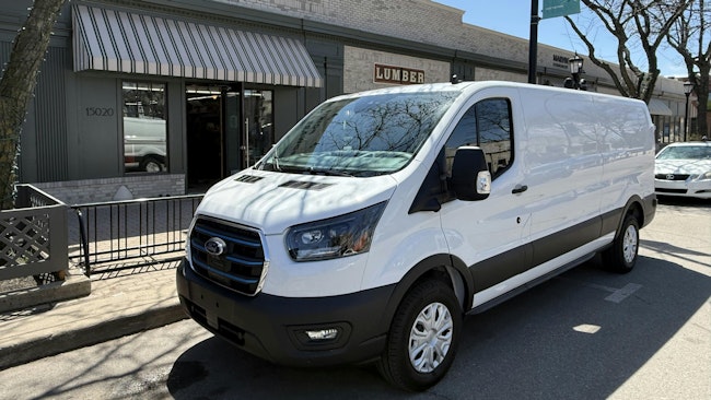 2025 Ford E-Transit front