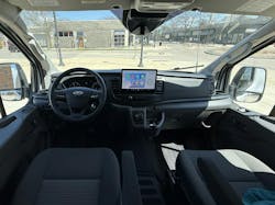 2025 Ford E-Transit interior 2025 Ford E-Transit interior