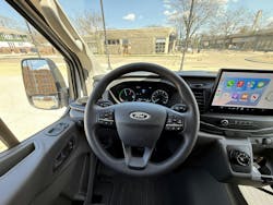 2025 Ford E-Transit driver's seat 2025 Ford E-Transit driver's seat