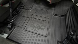 Minimizer says the custom-molded floor mats are specific to a truck’s year, make, and model. Minimizer says the custom-molded floor mats are specific to a truck’s year, make, and model.