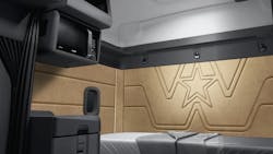 The OEM says that from a trench-style low roof to the X-Series stratosphere high roof, every sleeper gives operators the space, features, and amenities to relax and recharge. The OEM says that from a trench-style low roof to the X-Series stratosphere high roof, every sleeper gives operators the space, features, and amenities to relax and recharge.