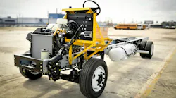 Blue Bird propane chassis