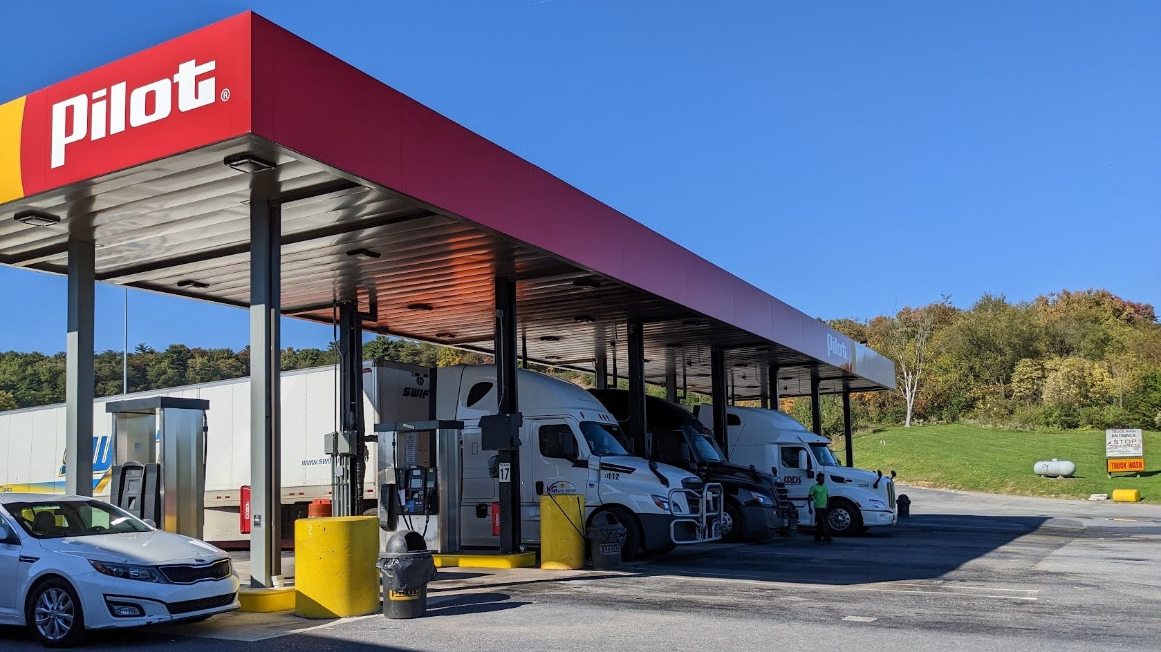 diesel, gas prices drop slightly