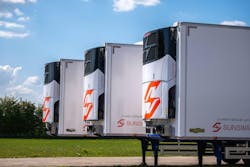 Sunswap’s zero-emission technology combines advanced battery storage with roof-mounted solar panels that typically provide 80-85% of the energy needed for chilled operations. Sunswap’s zero-emission technology combines advanced battery storage with roof-mounted solar panels that typically provide 80-85% of the energy needed for chilled operations.