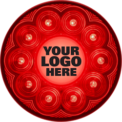 The lights feature 29 SMD LEDs, with 10 paired with optics for light output and 19 illuminating the logo portion during stop-and-turn functions. The lights feature 29 SMD LEDs, with 10 paired with optics for light output and 19 illuminating the logo portion during stop-and-turn functions.