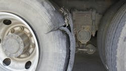 truck tire blowout truck tire blowout