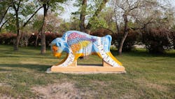 soaring resilience bison art exhibit soaring resilience bison art exhibit