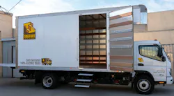 Treefort Entertainment added a Rizon e18L electric box truck to its fleet, where it is used to deliver camera support and rigging equipment to productions across Los Angeles.