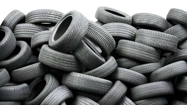 stack of tires