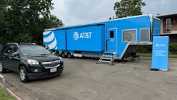 AT&T’s Mobile Connectivity Center open in Kerrville. AT&T’s Mobile Connectivity Center open in Kerrville.