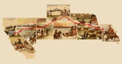 The Pony Express had over 190 Pony stations that offered respite for riders. The Pony Express had over 190 Pony stations that offered respite for riders.