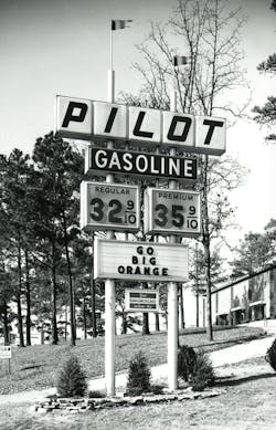 Pilot Company opened its first truck stop in 1981. Pilot Company opened its first truck stop in 1981.