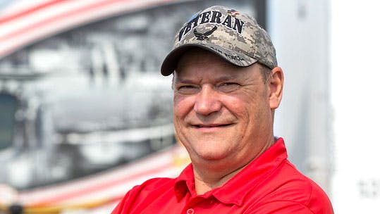 Perry was unanimously chosen as the winning driver by a committee of trucking industry experts.