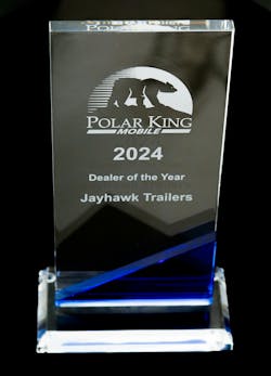 Jayhawk Trailers is Polar King’s Dealer of the Year. Jayhawk Trailers is Polar King’s Dealer of the Year.