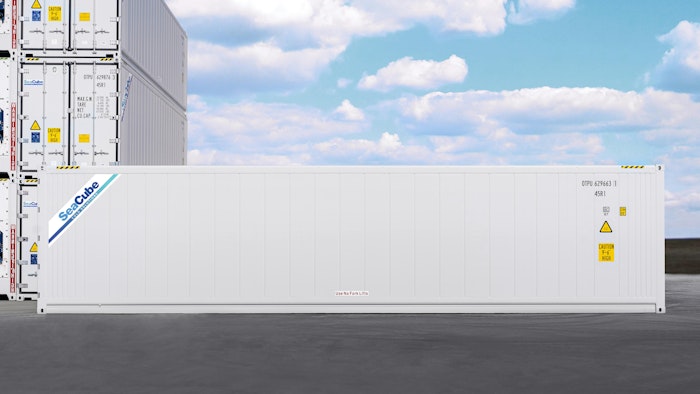 The new Shafter depot will serve as a hub for both storage and maintenance of SeaCube refrigerated containers.