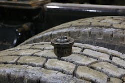 Before reusing a flange nut, ensure the threads are not damaged and the flange turns freely on the nut. Put one or two drops of engine oil between the nut and the flange before running it onto the stud. Use a couple of drops of oil on the stud as well. Before reusing a flange nut, ensure the threads are not damaged and the flange turns freely on the nut. Put one or two drops of engine oil between the nut and the flange before running it onto the stud. Use a couple of drops of oil on the stud as well.