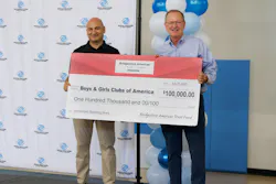 Marko Ibrahim (BSRO, president) and Jim Clark (Boys & Girls Clubs of America, president and CEO) Marko Ibrahim (BSRO, president) and Jim Clark (Boys & Girls Clubs of America, president and CEO)