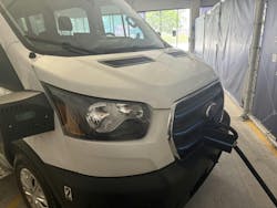 Ford E-Transit charging by a FlashBot Ford E-Transit charging by a FlashBot