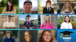 Twenty students from across the country have been awarded scholarships to help offset the cost of college or vocational school. Twenty students from across the country have been awarded scholarships to help offset the cost of college or vocational school.